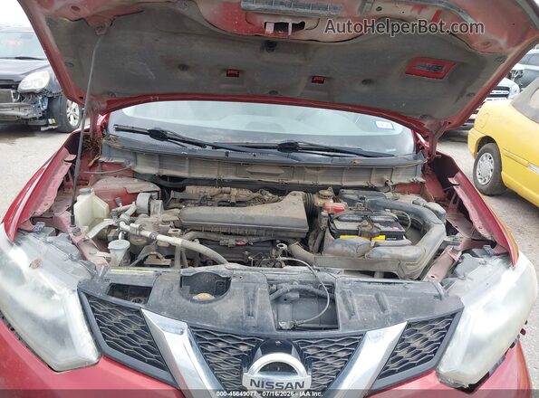 5N1AT2MT8GC869297 2016 NISSAN ROGUE Красный Вид сзади