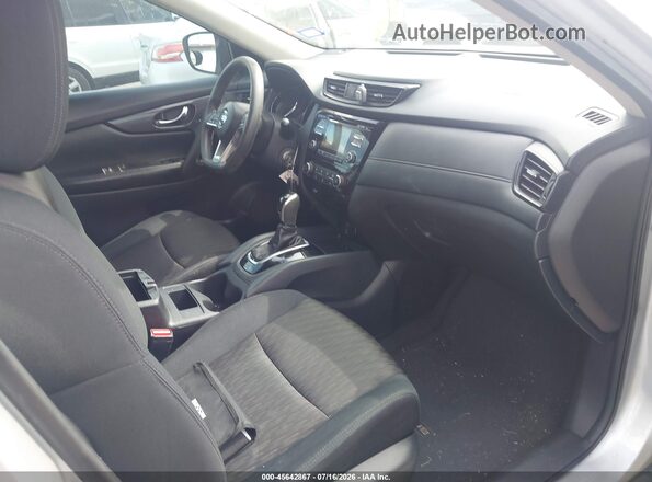 5N1AT2MT8HC742468 2017 NISSAN ROGUE Silver წინა სალონის ხედი