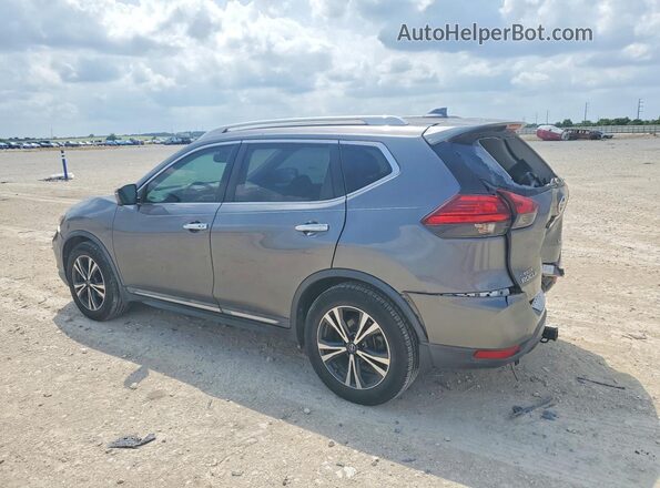 5N1AT2MT8HC854736 2017 NISSAN ROGUE Угольный Задняя левая четверть