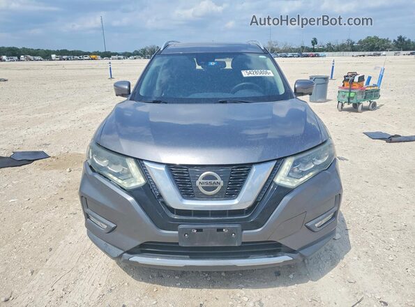 5N1AT2MT8HC854736 2017 NISSAN ROGUE Угольный Вид спереди