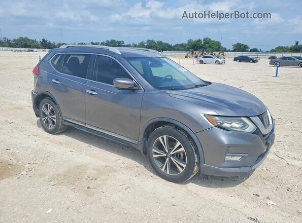 5N1AT2MT8HC854736 2017 NISSAN ROGUE Угольный Передняя правая четверть