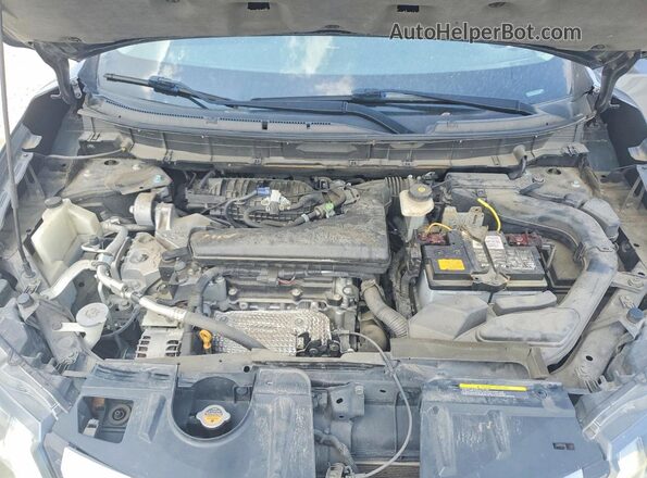 5N1AT2MT8HC854736 2017 NISSAN ROGUE Угольный Вид подкапотного пространства