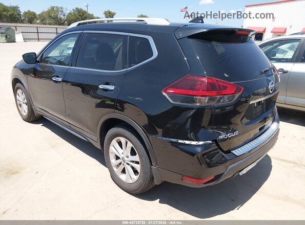 5N1AT2MT8JC784810 2018 NISSAN ROGUE Black უკანა მარცხენა