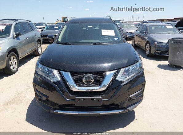 5N1AT2MT8JC784810 2018 NISSAN ROGUE Black ხელსაწყოთა პანელის ხედი