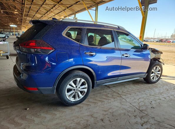 5N1AT2MT8JC852247 2018 NISSAN ROGUE Blue Rear right