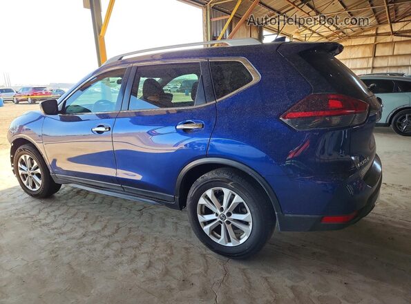 5N1AT2MT8JC852247 2018 NISSAN ROGUE Blue Rear left