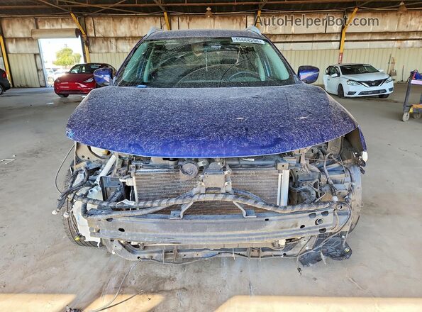5N1AT2MT8JC852247 2018 NISSAN ROGUE Blue Front view