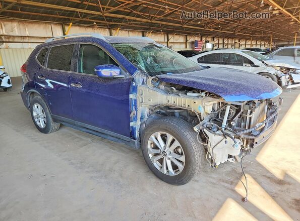 5N1AT2MT8JC852247 2018 NISSAN ROGUE Blue Front right