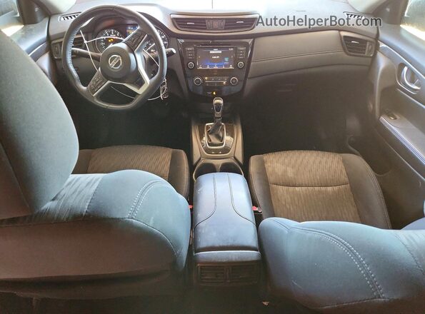 5N1AT2MT8JC852247 2018 NISSAN ROGUE Blue Dashboard view