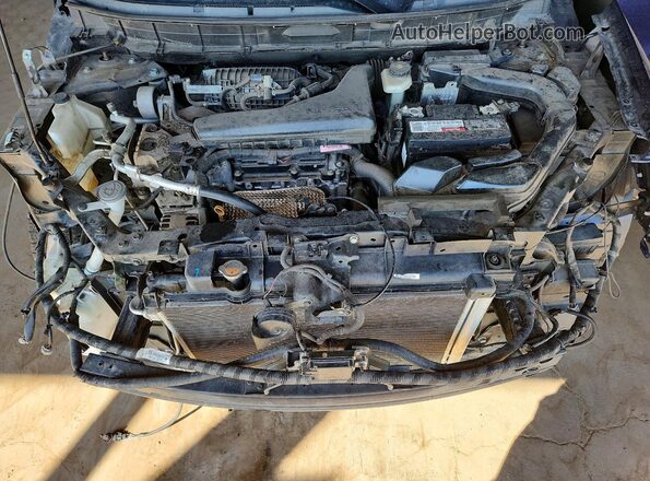 5N1AT2MT8JC852247 2018 NISSAN ROGUE Blue Engine compartment view