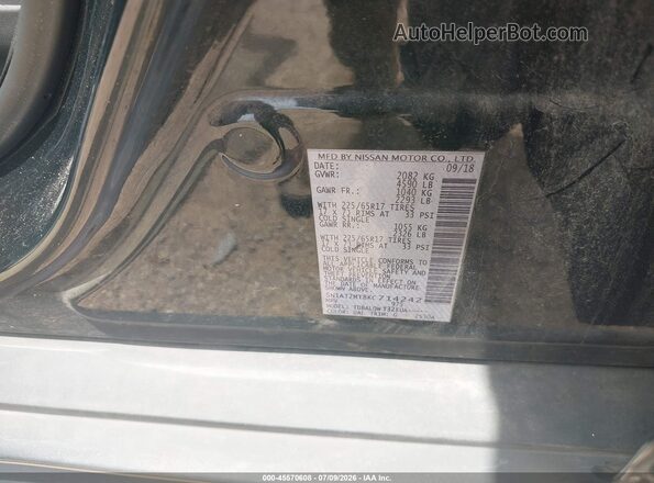 5N1AT2MT8KC714242 2019 NISSAN ROGUE Green Widok komory silnika