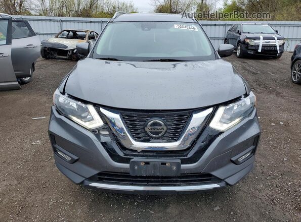 5N1AT2MT8KC728805 2019 NISSAN ROGUE Gray Widok z przodu