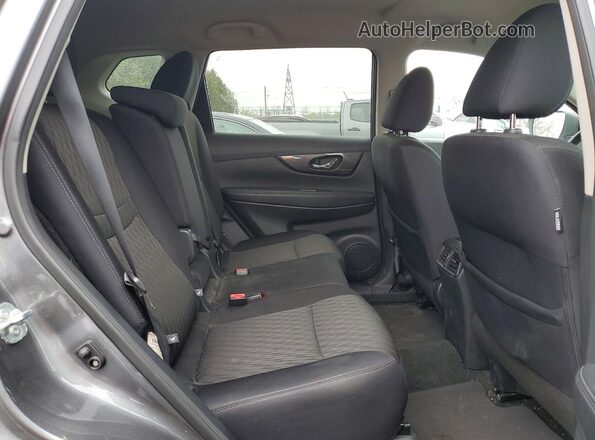5N1AT2MT8KC728805 2019 NISSAN ROGUE Gray Widok wnętrza z tyłu