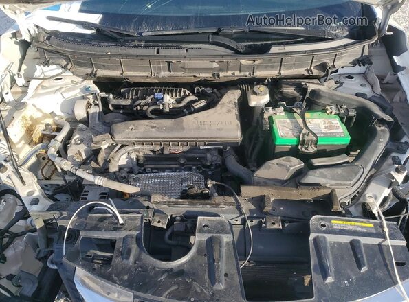 5N1AT2MT8KC781875 2019 NISSAN ROGUE White Engine compartment view