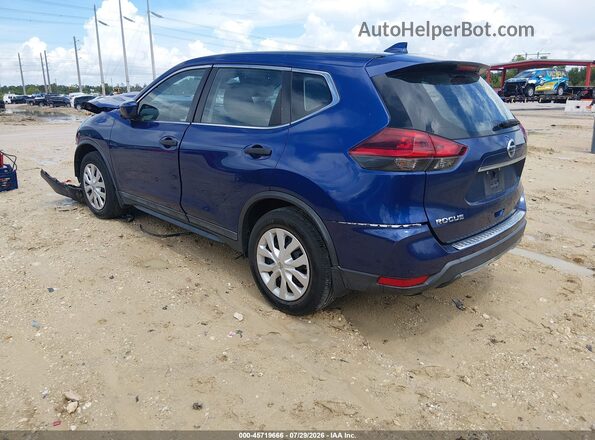 5N1AT2MT8LC754158 2020 NISSAN ROGUE Blue Задня ліва чверть
