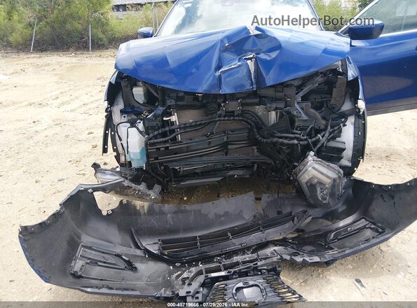 5N1AT2MT8LC754158 2020 NISSAN ROGUE Blue Вид спереду