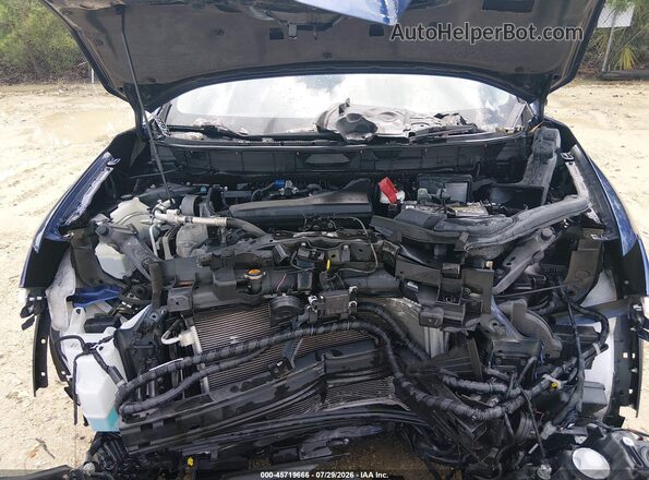 5N1AT2MT8LC754158 2020 NISSAN ROGUE Blue Вид ззаду