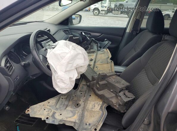 5N1AT2MT8LC793171 2020 NISSAN ROGUE Gray Front interior view