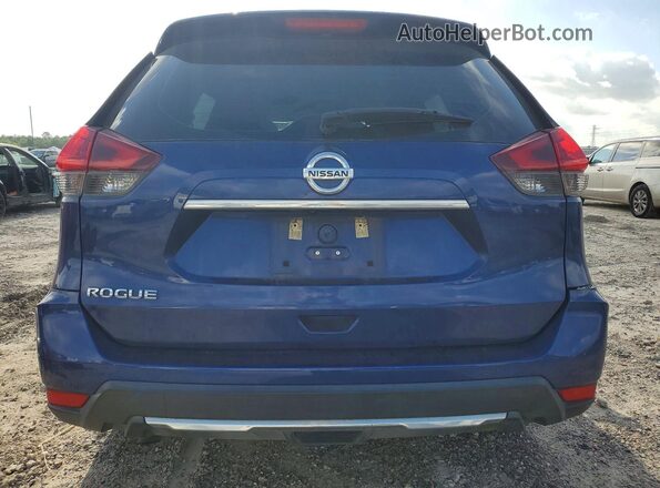 5N1AT2MT8LC805027 2020 NISSAN ROGUE Blue Rear view
