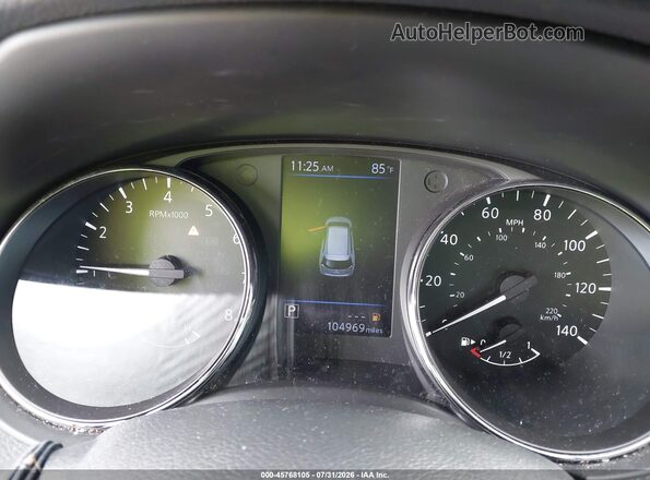 5N1AT2MT8LC812382 2020 NISSAN ROGUE White Vista de los asientos traseros