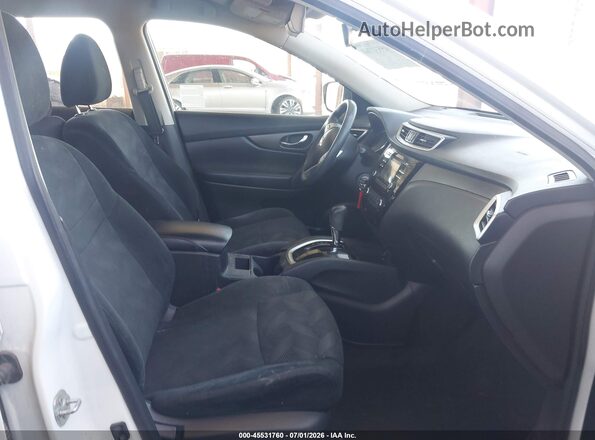 5N1AT2MT9GC743742 2016 NISSAN ROGUE White წინა სალონის ხედი