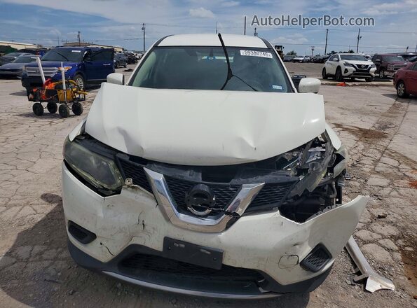 5N1AT2MT9GC753915 2016 NISSAN ROGUE White Front view