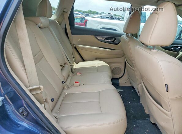 5N1AT2MT9GC872466 2016 NISSAN ROGUE Синий Вид задней части салона