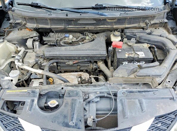 5N1AT2MT9GC872466 2016 NISSAN ROGUE Синий Вид подкапотного пространства