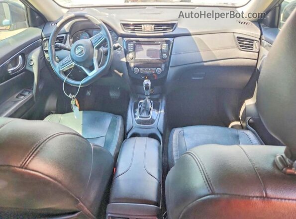 5N1AT2MT9HC738641 2017 NISSAN ROGUE Gray Widok deski rozdzielczej