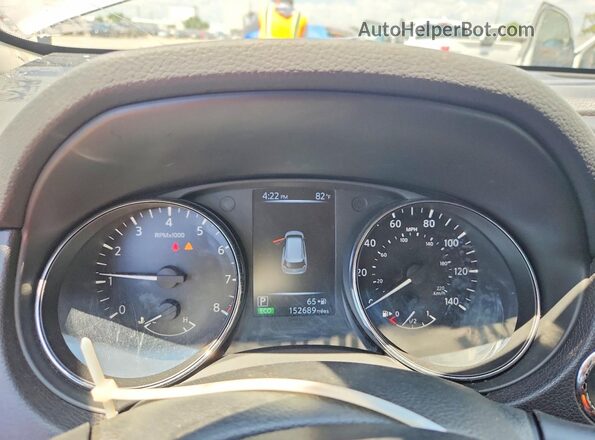 5N1AT2MT9HC738641 2017 NISSAN ROGUE Gray Widok zestawu wskaźników