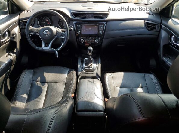 5N1AT2MT9HC761790 2017 NISSAN ROGUE Black Widok deski rozdzielczej