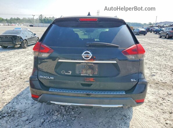 5N1AT2MT9HC761790 2017 NISSAN ROGUE Black Widok z tyłu