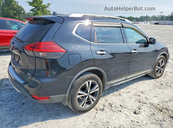 5N1AT2MT9HC761790 2017 NISSAN ROGUE Black Tył prawy