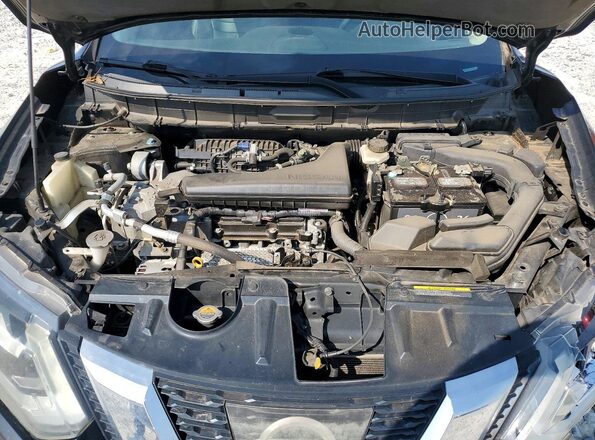 5N1AT2MT9HC761790 2017 NISSAN ROGUE Black Widok komory silnika