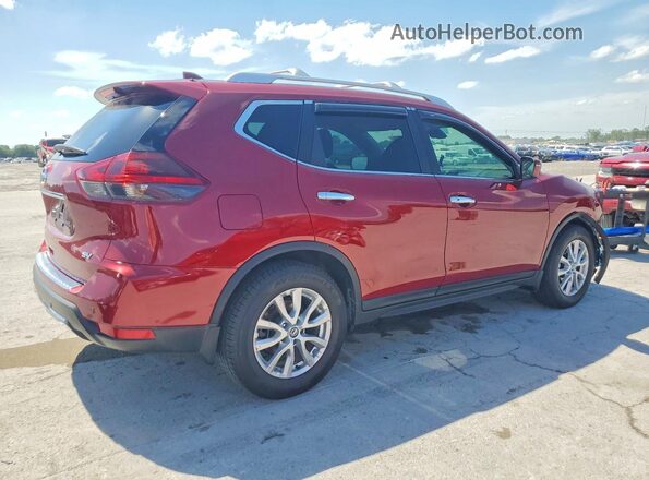 5N1AT2MT9KC721782 2019 NISSAN ROGUE Red უკანა მარჯვენა