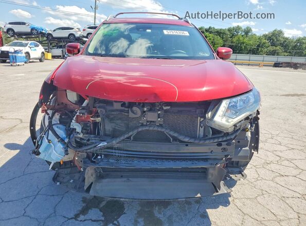 5N1AT2MT9KC721782 2019 NISSAN ROGUE Red წინა ხედი