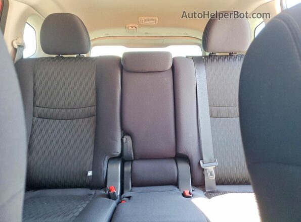 5N1AT2MT9KC721782 2019 NISSAN ROGUE Red უკანა სავარძლების ხედი