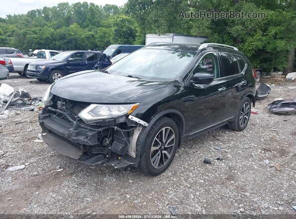 5N1AT2MT9KC757911 2019 NISSAN ROGUE Black Vista tres cuartos delantera izquierda