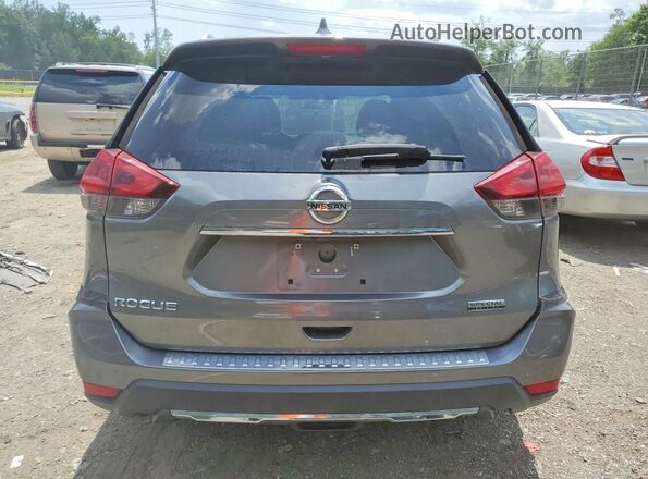 5N1AT2MT9KC808176 2019 NISSAN ROGUE Gray Widok z tyłu