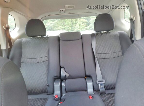 5N1AT2MT9KC808176 2019 NISSAN ROGUE Gray Widok tylnych siedzeń