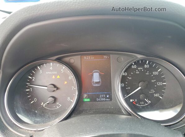 5N1AT2MT9LC728698 2020 NISSAN ROGUE Silver ხელსაწყოთა პანელის ხედი