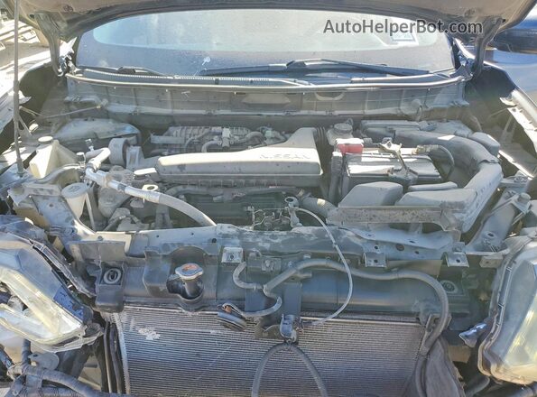 5N1AT2MTXGC733690 2016 NISSAN ROGUE Синий Вид задней части салона