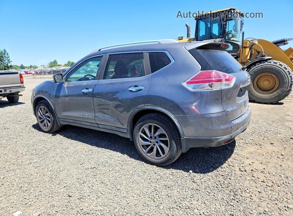 5N1AT2MTXGC744589 2016 NISSAN ROGUE Серый Задняя левая четверть