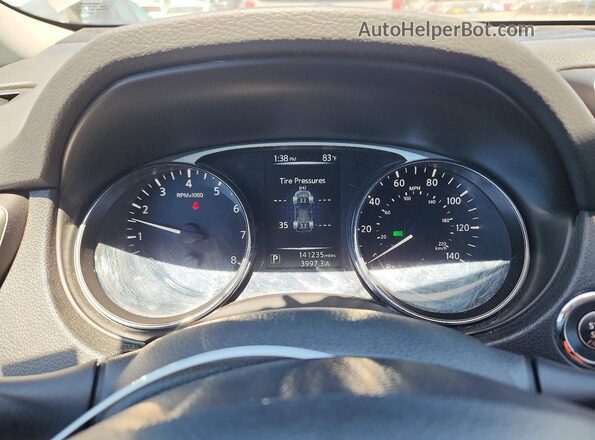 5N1AT2MTXGC744589 2016 NISSAN ROGUE Серый Вид щитка приборов