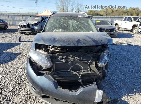 5N1AT2MTXGC767970 2016 NISSAN ROGUE Blue Vista frontal