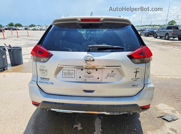 5N1AT2MTXHC821530 2017 NISSAN ROGUE Silver Вид ззаду