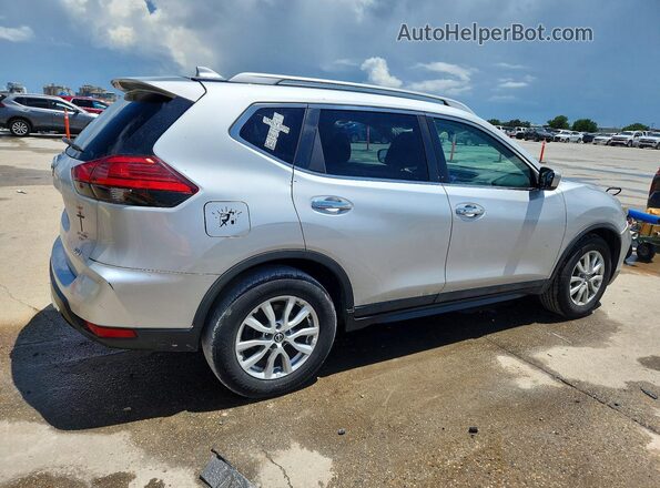 5N1AT2MTXHC821530 2017 NISSAN ROGUE Silver Задня права чверть