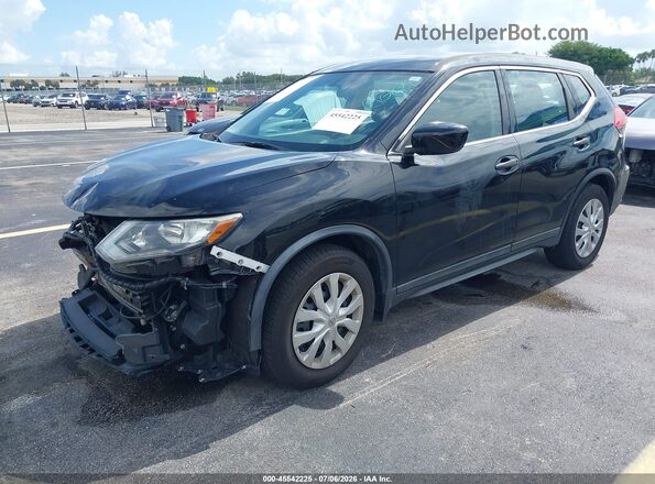 5N1AT2MTXHC860229 2017 NISSAN ROGUE Black Przód lewy