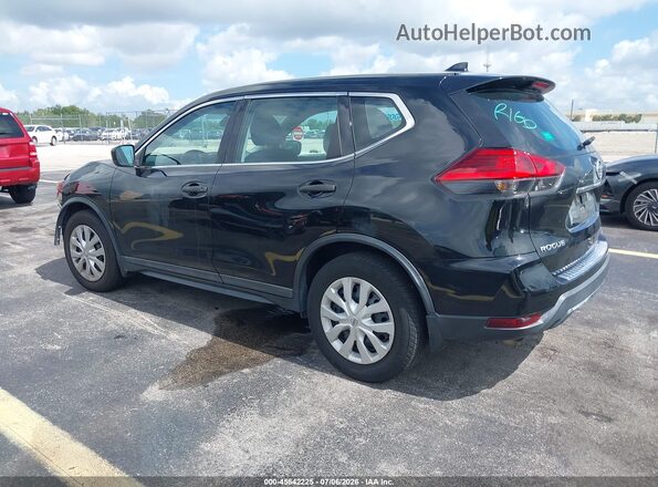 5N1AT2MTXHC860229 2017 NISSAN ROGUE Black Tył lewy