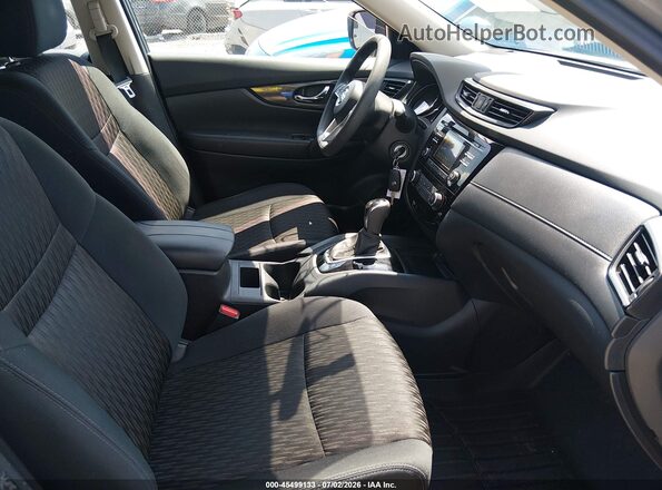 5N1AT2MTXHC887723 2017 NISSAN ROGUE Gray წინა სალონის ხედი